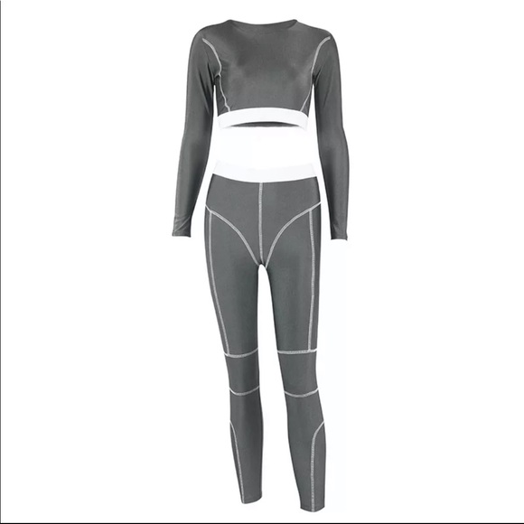 Grey Dolphin two piece set - Picture 2 of 5